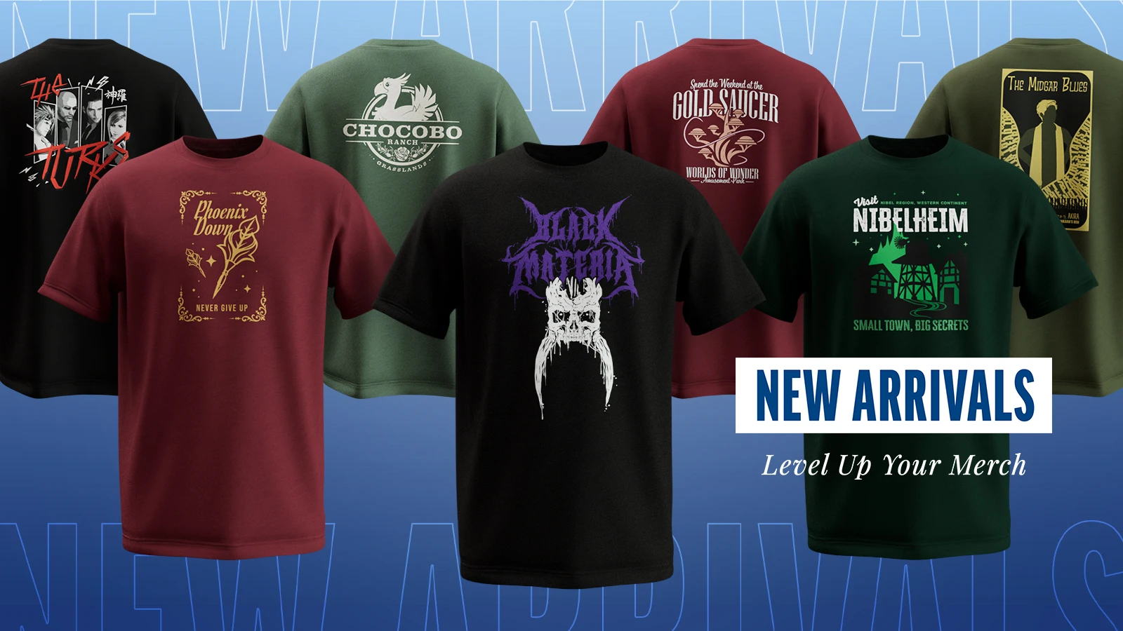 Square Enix opens orders for new Final Fantasy VII T-shirt
