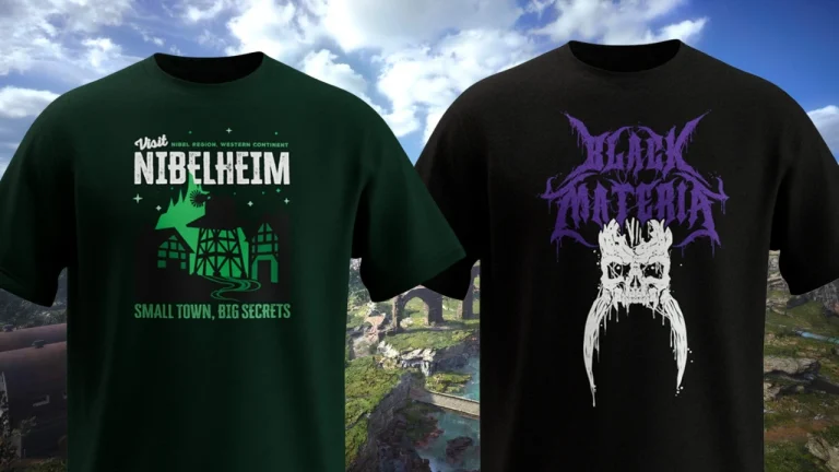 Final Fantasy VII T shirt collection