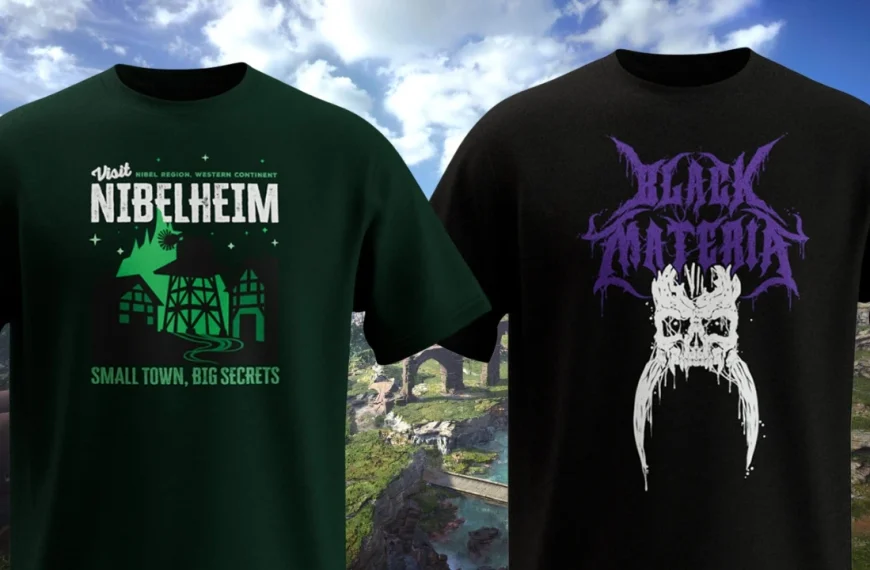 Final Fantasy VII T shirt collection