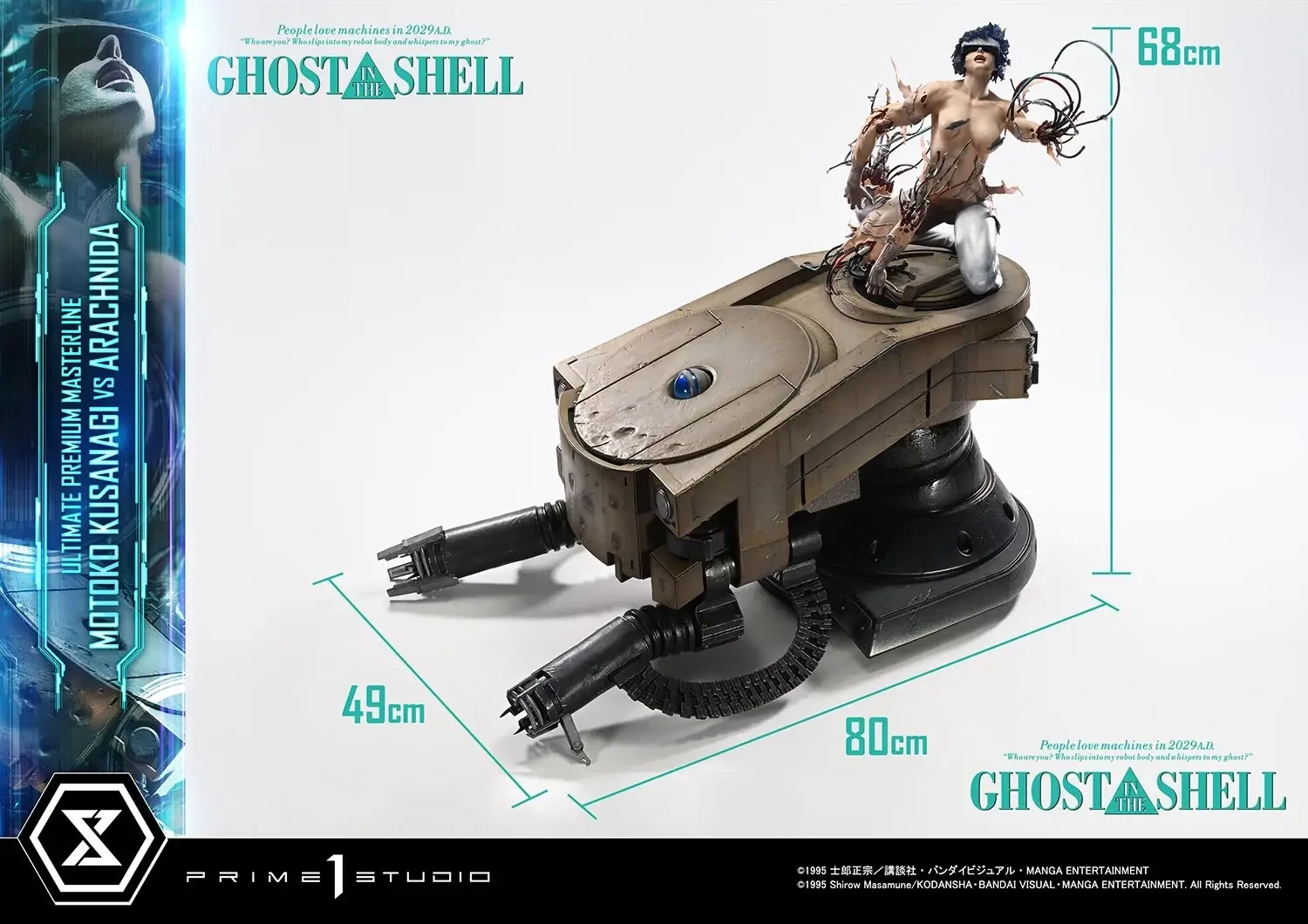GHOST IN THE SHELL Kusanagi Motoko VS Arachnida 16