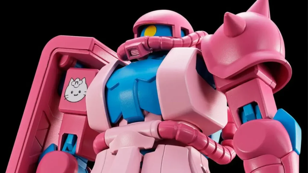 Orders open for exclusive pink Zaku II Gunpla kit based on