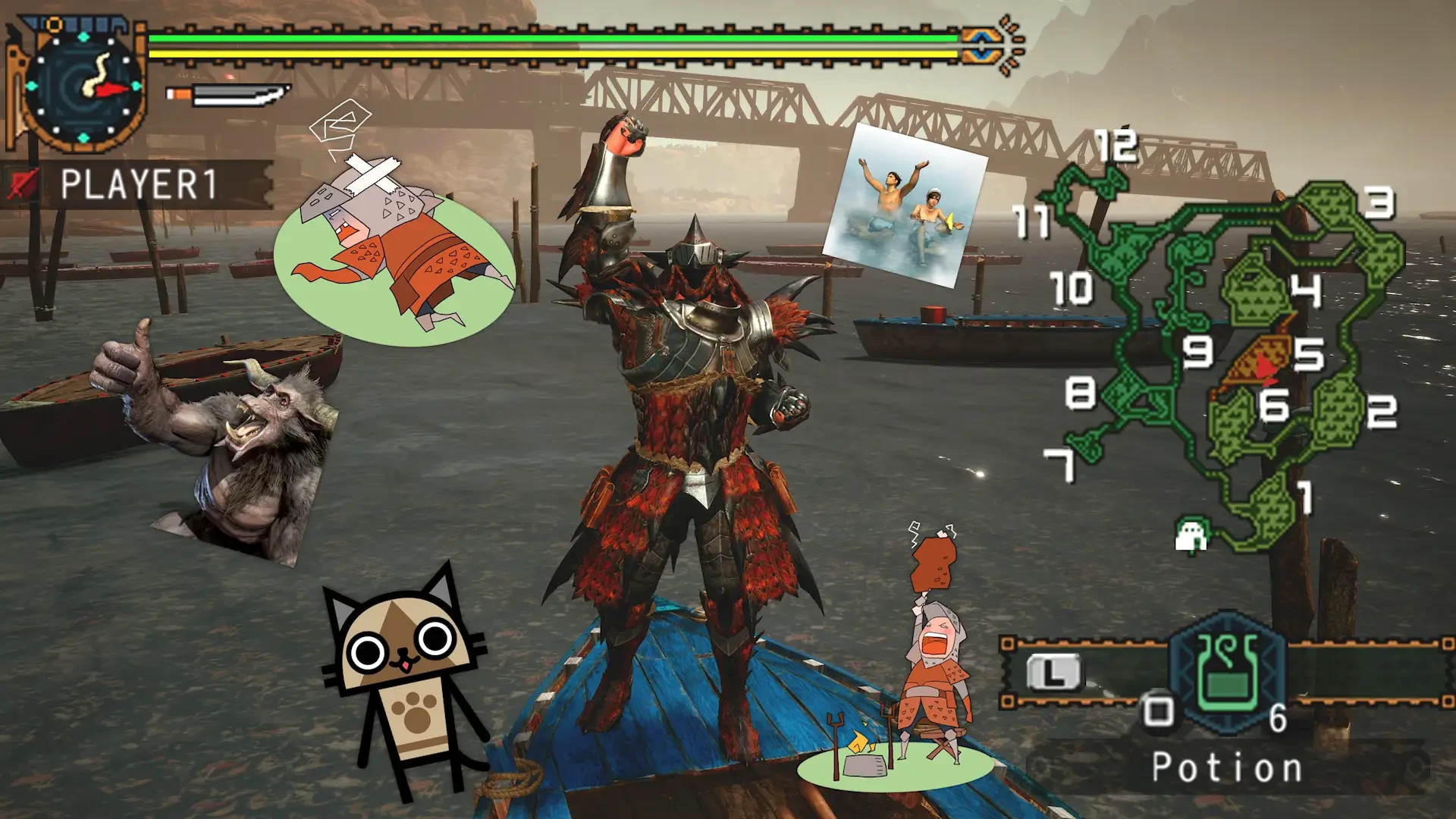 Street Fighter 6 x Monster Hunter 16