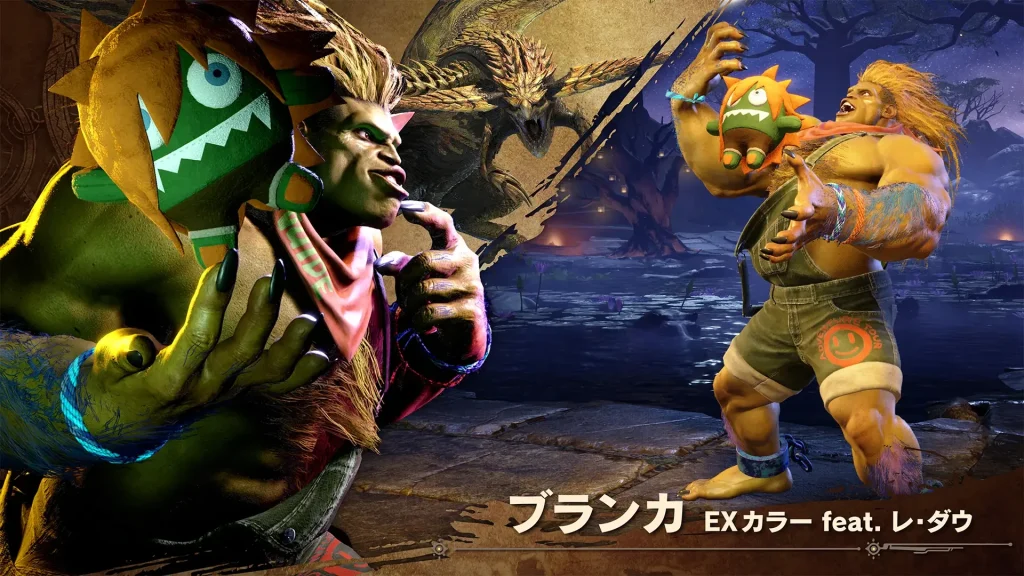 Street Fighter 6 x Monster Hunter 3