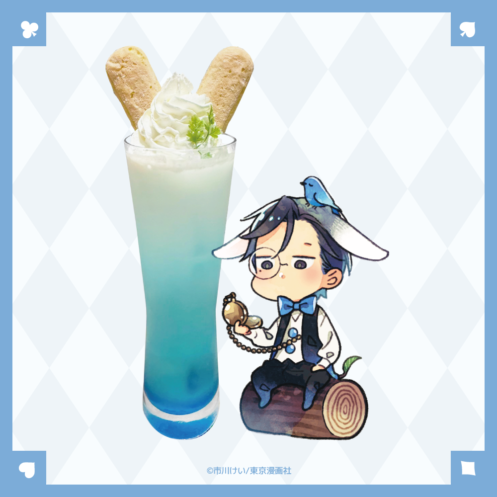 Wonderland themed Blue Sky Complex collab cafe 11
