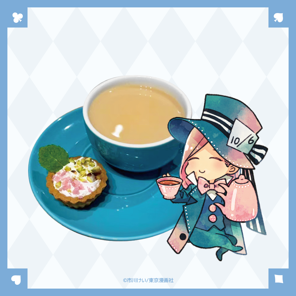Wonderland themed Blue Sky Complex collab cafe 14