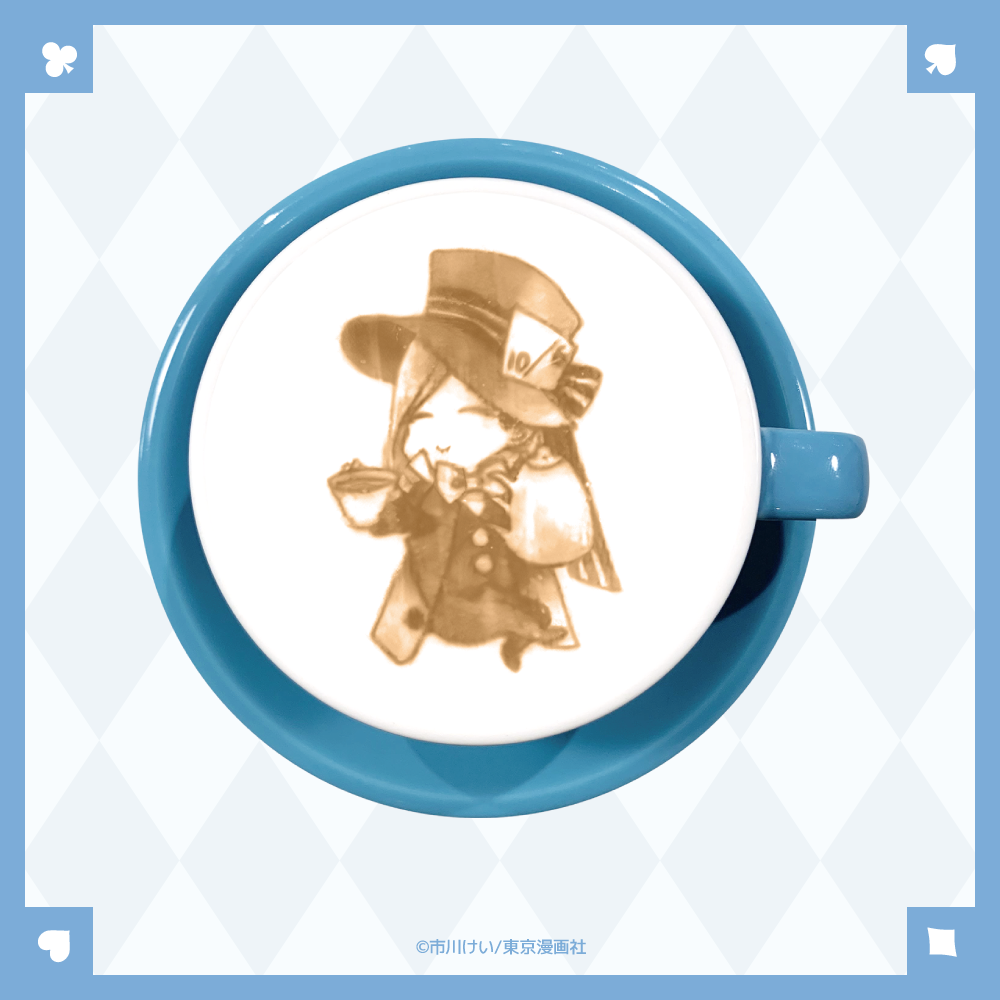 Wonderland themed Blue Sky Complex collab cafe 25