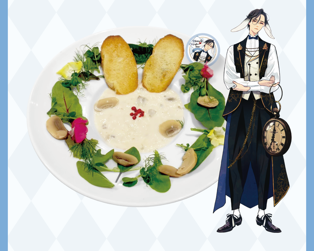 Wonderland themed Blue Sky Complex collab cafe 3