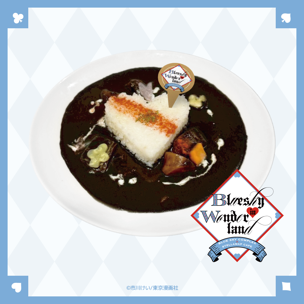 Wonderland themed Blue Sky Complex collab cafe 4