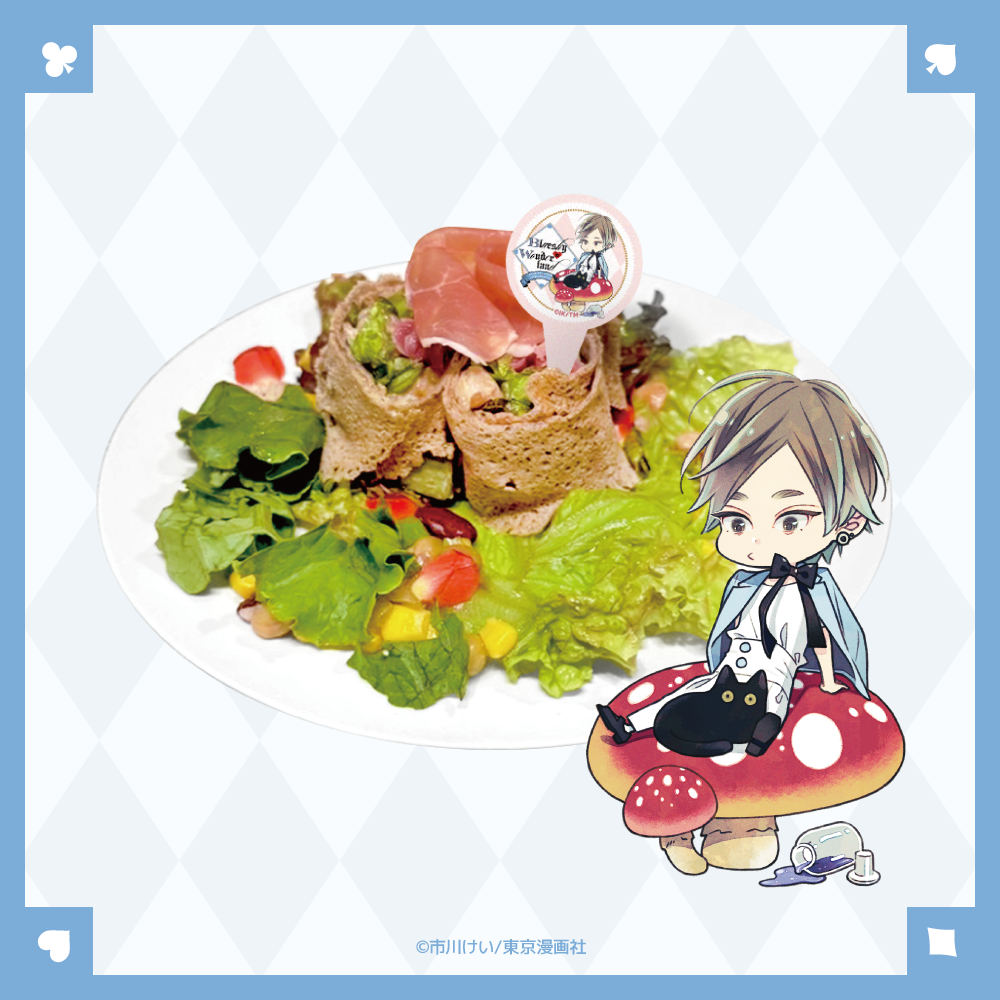 Wonderland themed Blue Sky Complex collab cafe 6