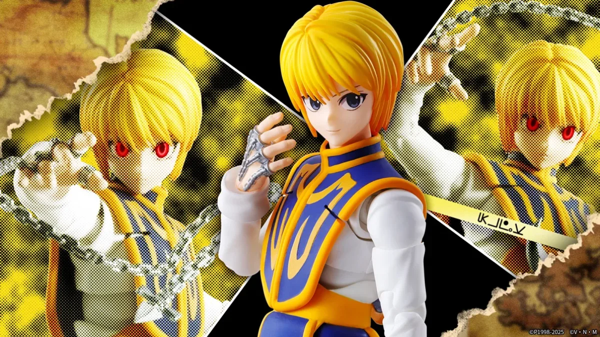New S.H.Figuarts of Hunter x Hunter's Kurapika features his