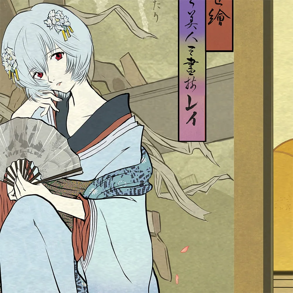 evangelion Eva Ukiyo e 10
