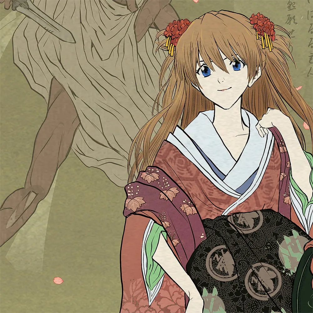 evangelion Eva Ukiyo e 13