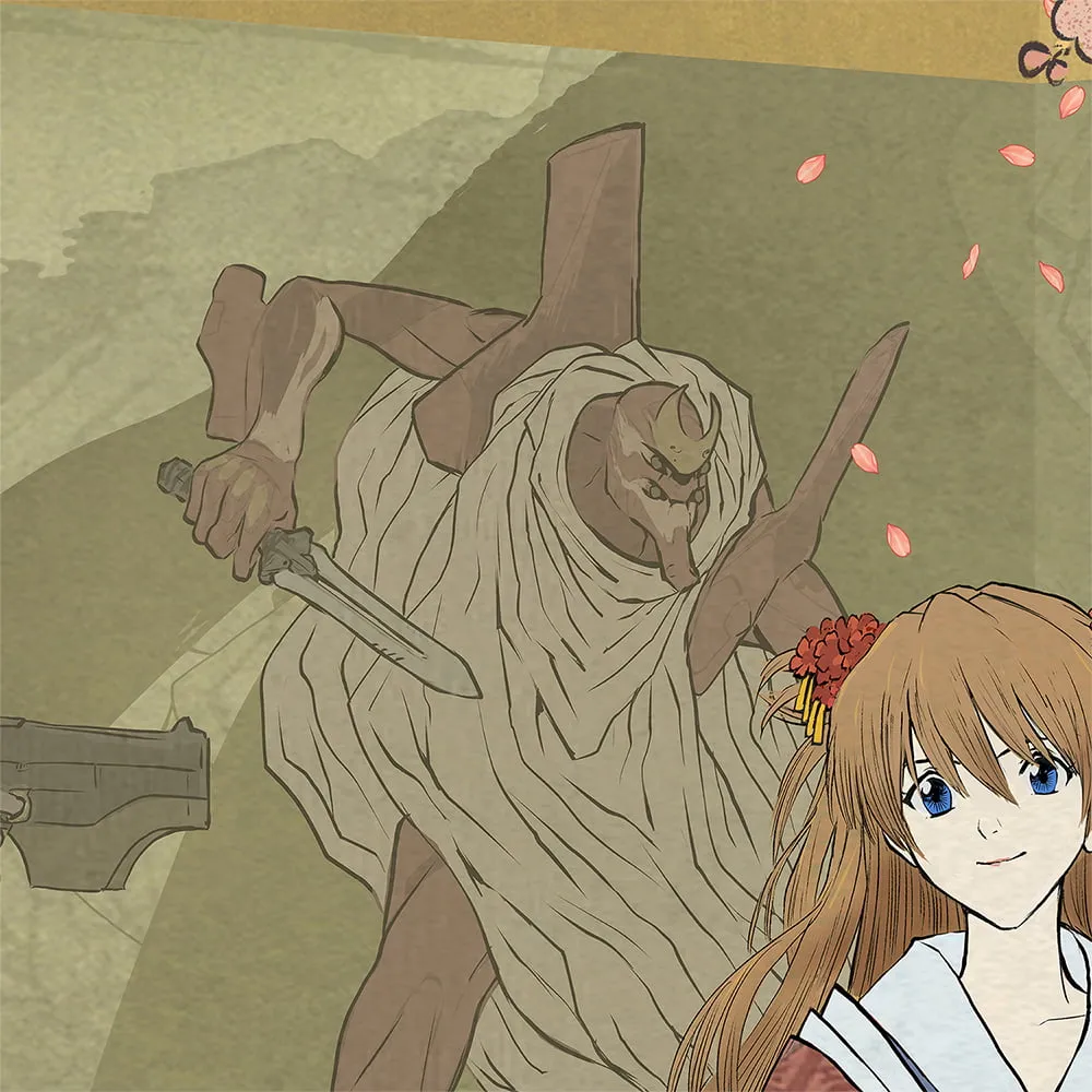 evangelion Eva Ukiyo e 14