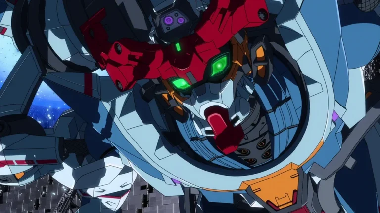 gundam gx screenshot close up