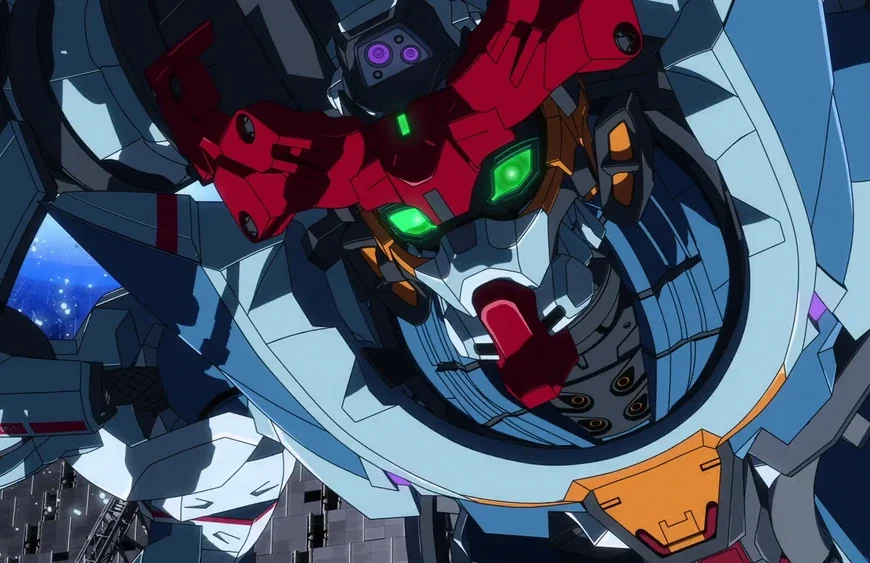 gundam gx screenshot close up
