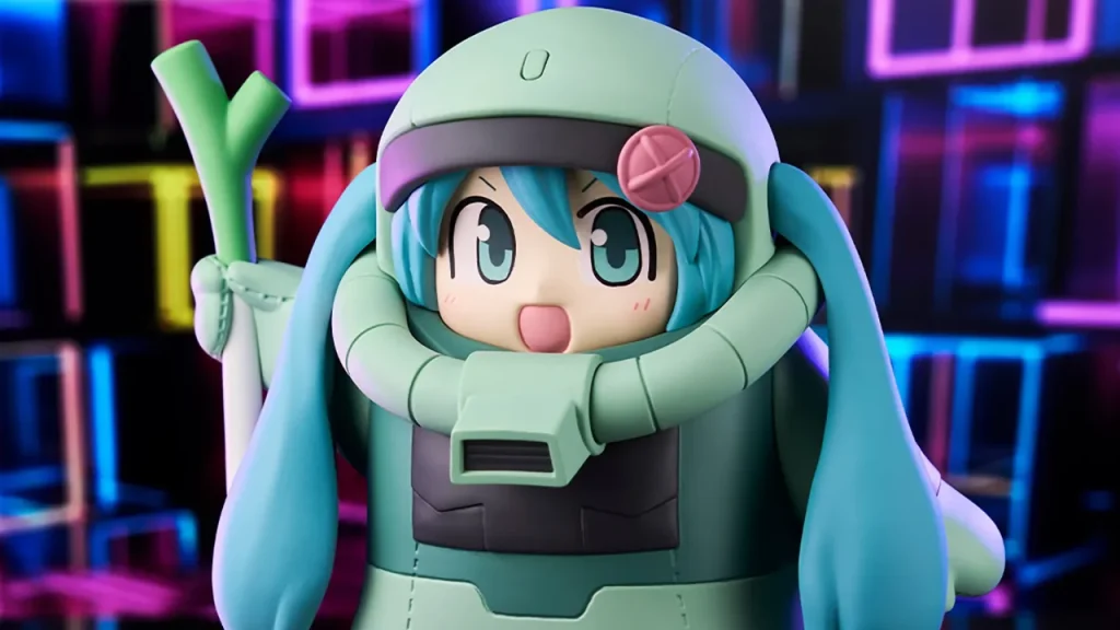 hatsune miku gundam Zakugurumi figure 0