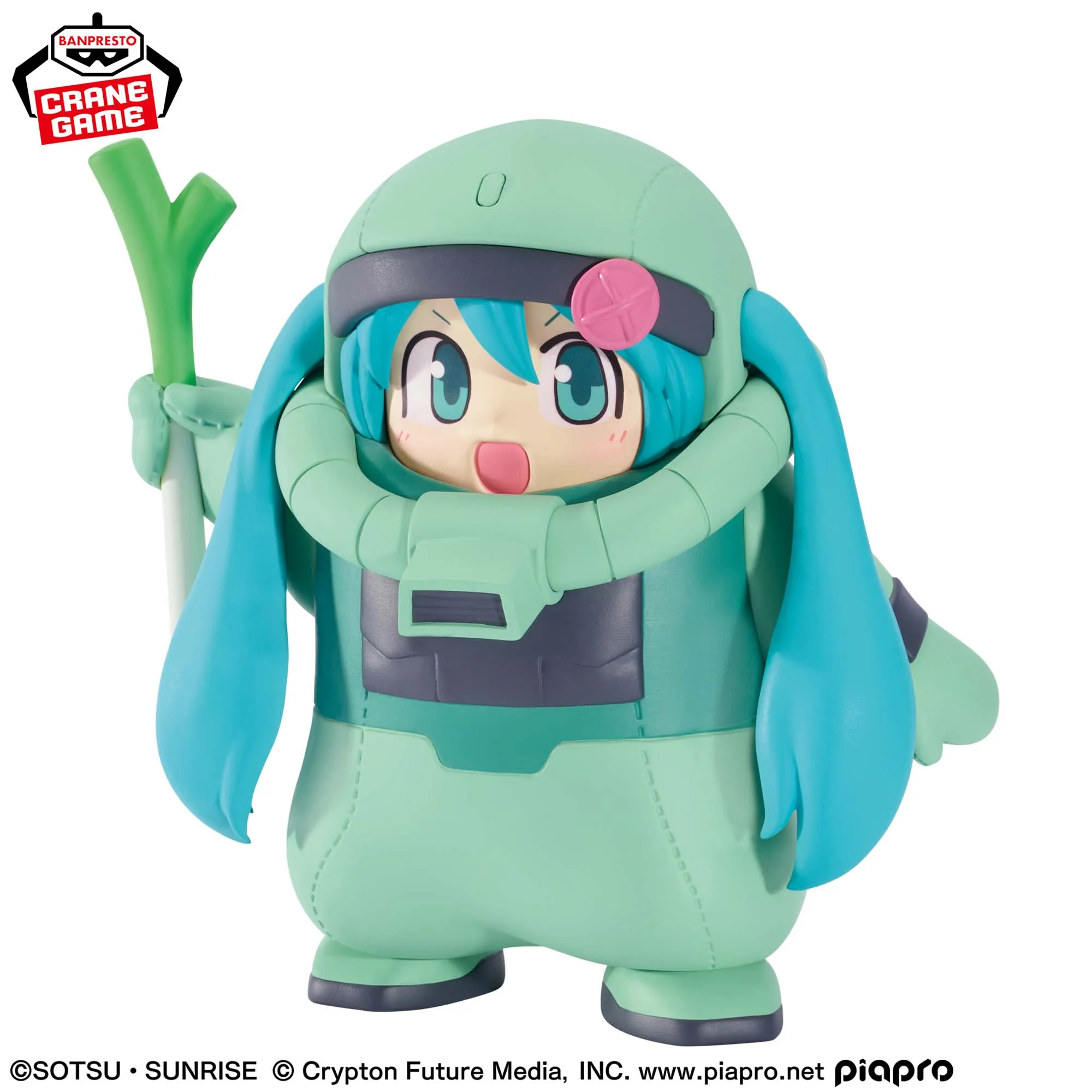 hatsune miku gundam Zakugurumi figure 2