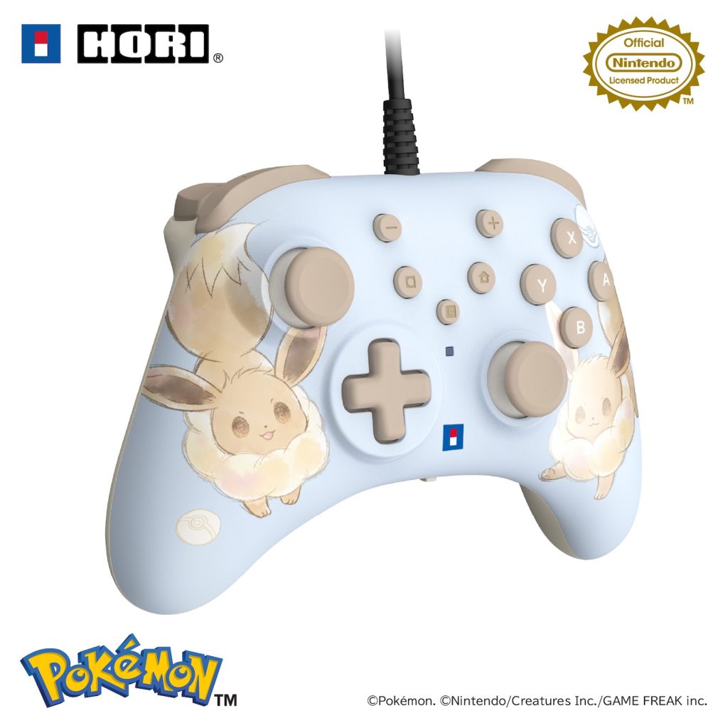 HORI reveals adorable new Eeevee themed Switch 2 accessory line