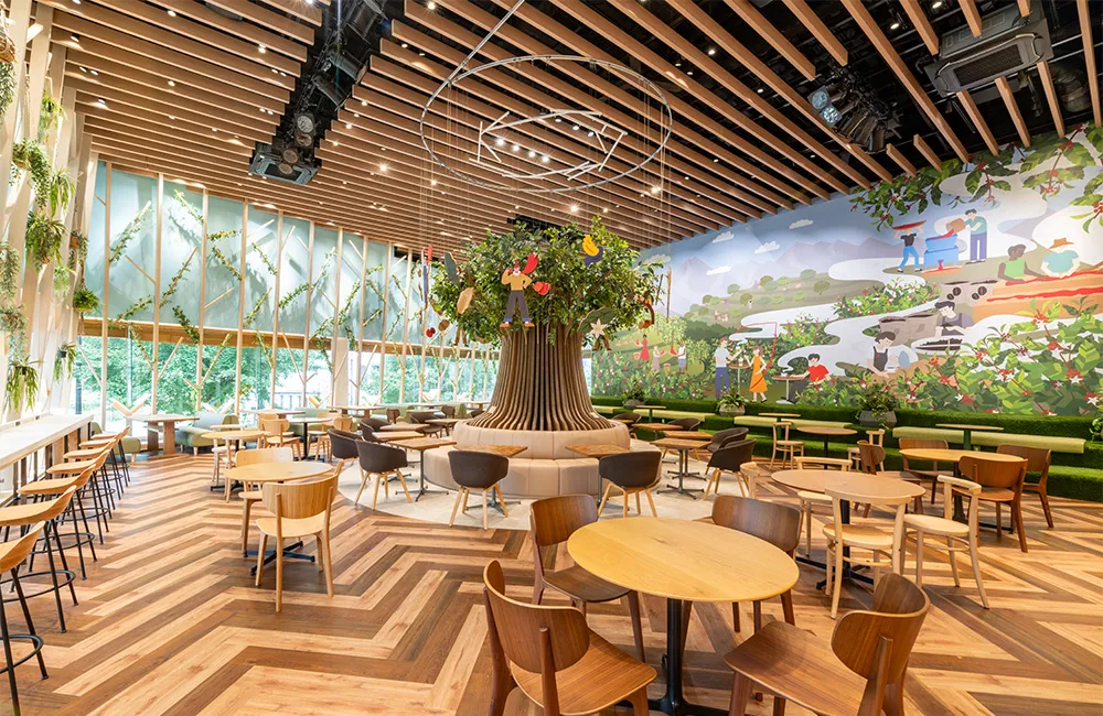 nescafe harajuku cafe