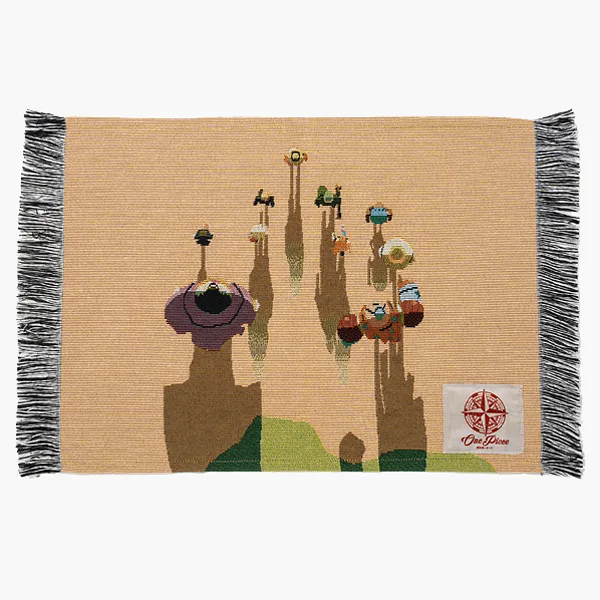 残1◆新品◆ラグ ワンピースベースショップ Rug ドン‼︎ ONE PIECE MUGIWARA STORE's new Egghead Arc goods include an