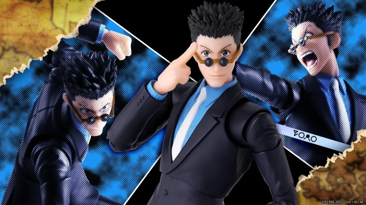 New action figure of Hunter x Hunter's Leorio captures his