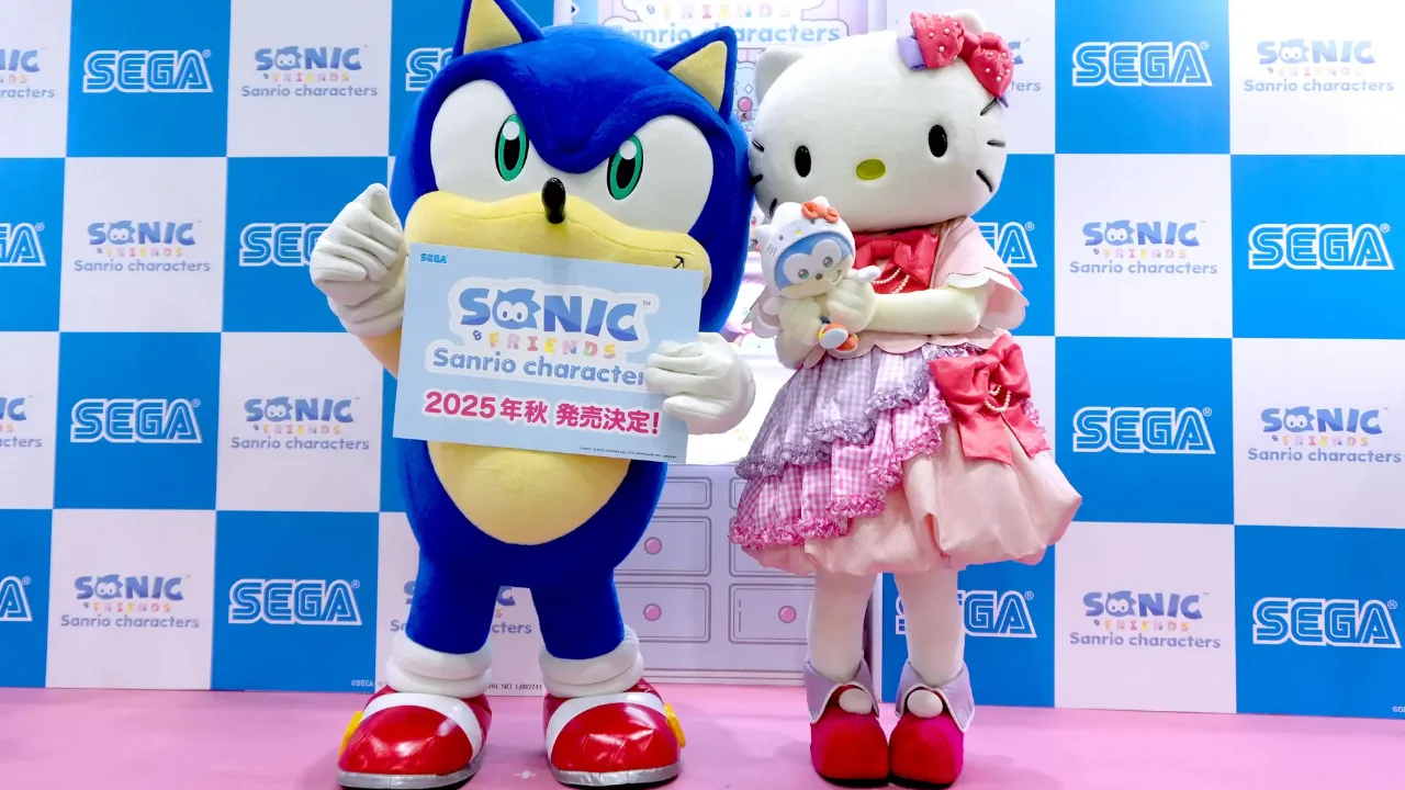 SEGA unveils adorable new Sonic x Sanrio plushies at Tokyo Toy Show