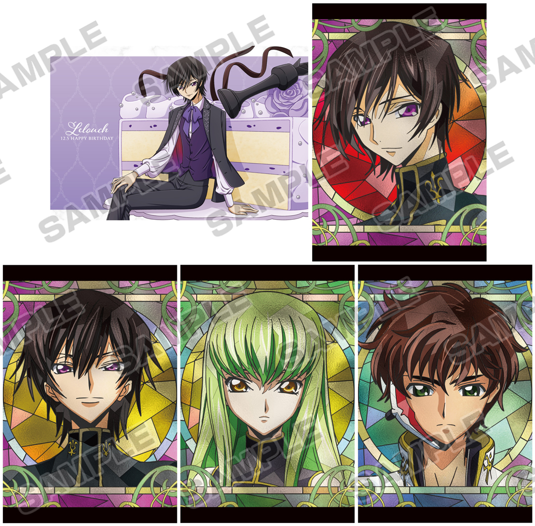 Code Geass Lelouch Birthday pop up shop to open across Japan this