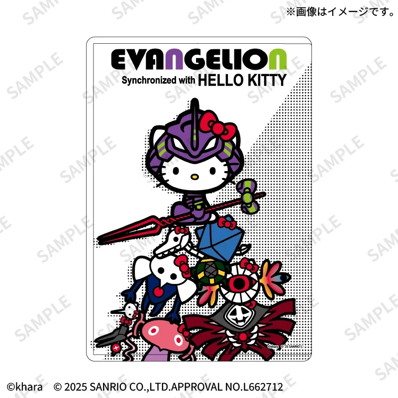 Sanrio and Evangelion collab merch 21
