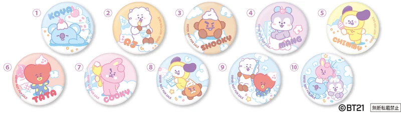 BT21 x Kura Sushi collab 6