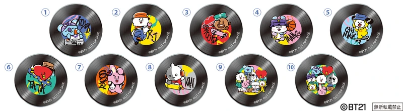 BT21 x Kura Sushi collab 7
