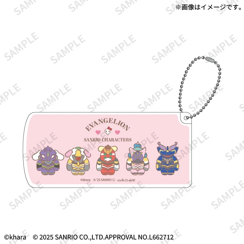 Sanrio and Evangelion collab merch 13