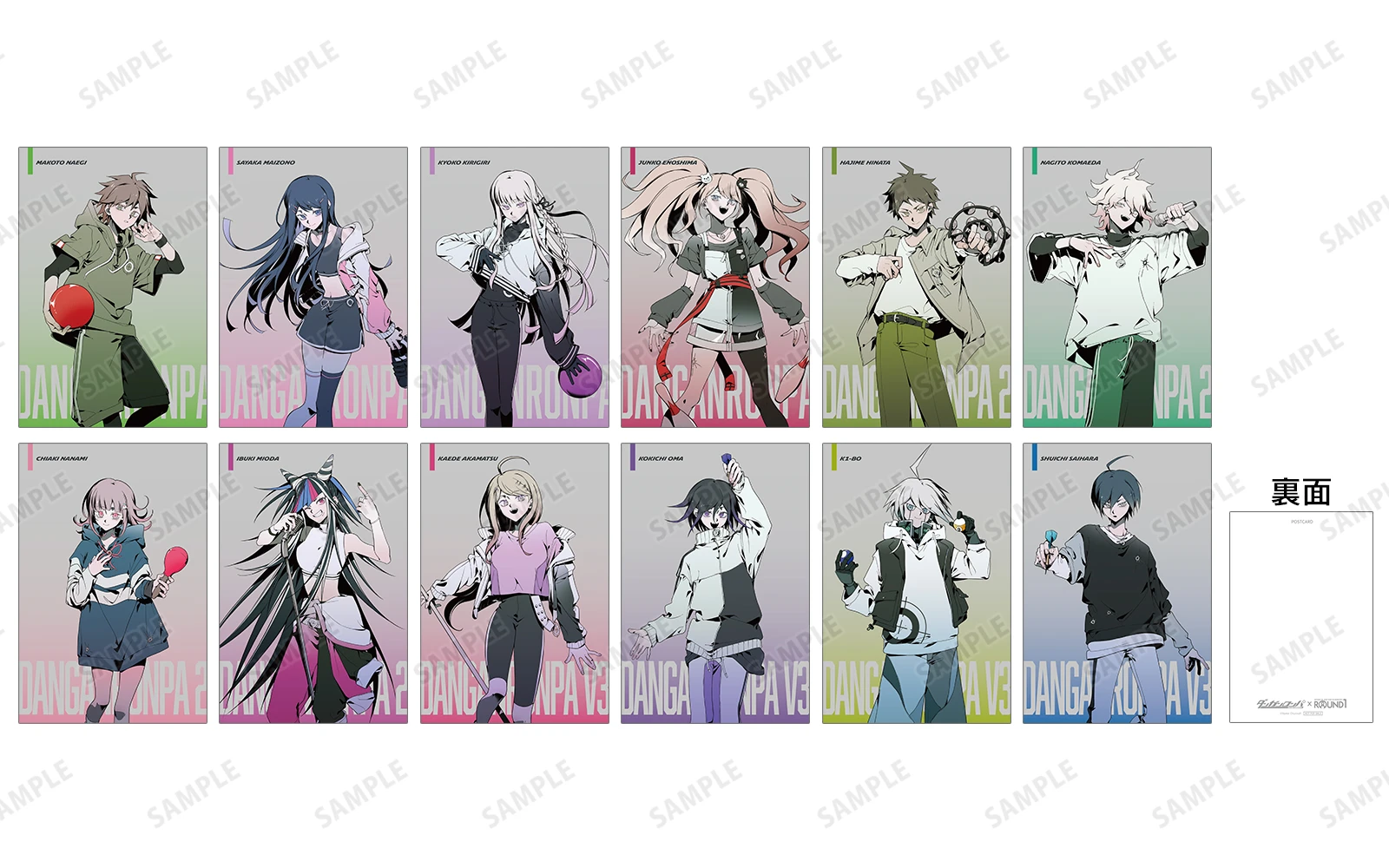 Danganronpa Round1 collab 17