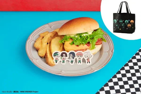 Diner themed WIND BREAKER cafe 1