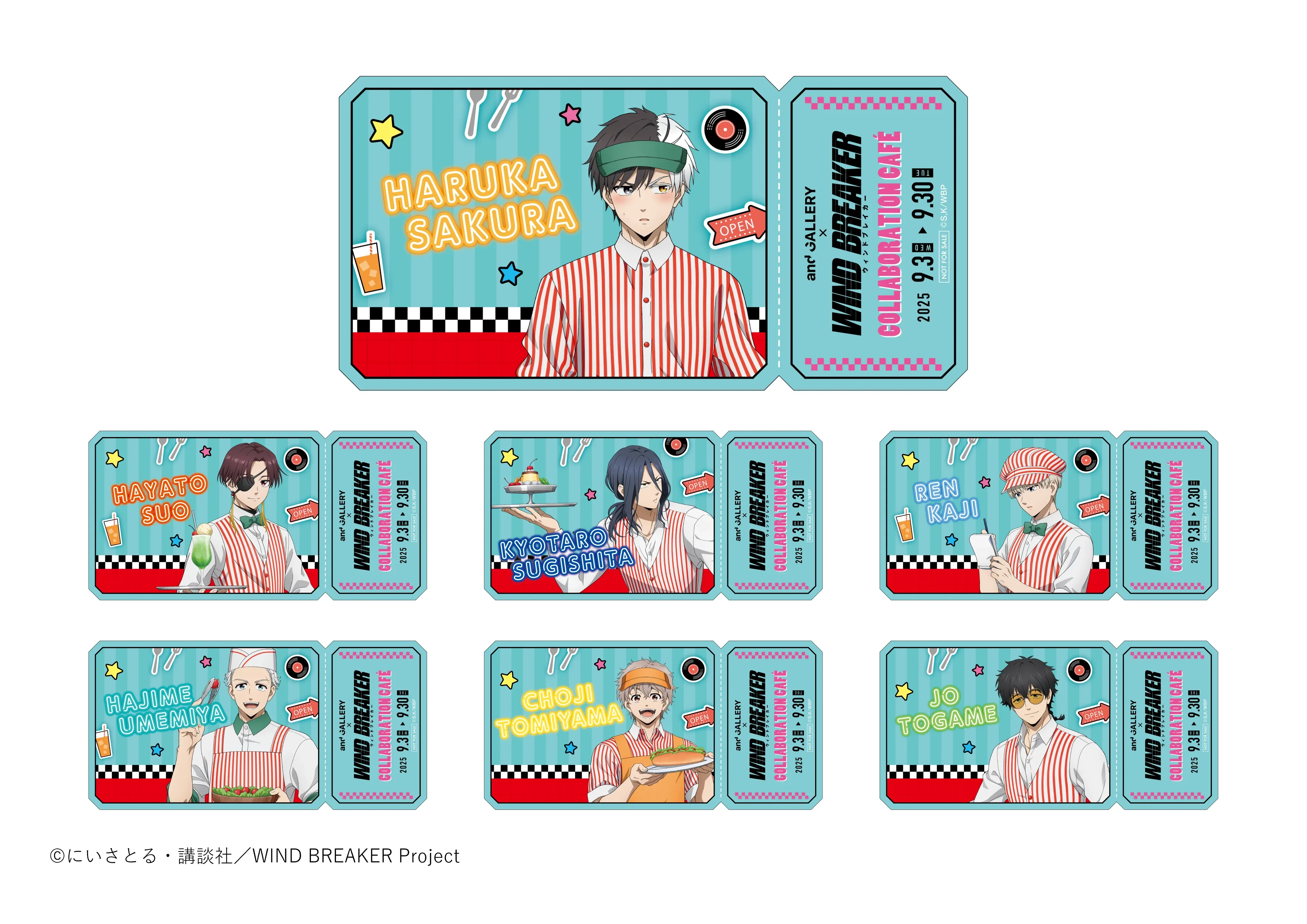 Diner themed WIND BREAKER cafe 19