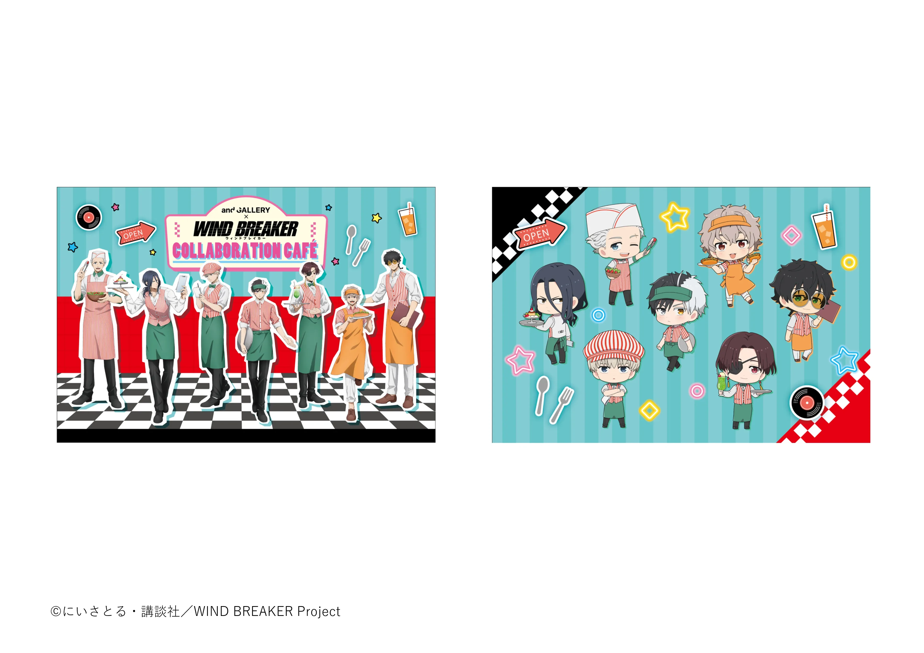 Diner themed WIND BREAKER cafe 23