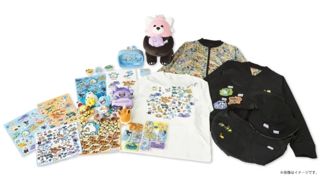 Escaping Pokemon merch line