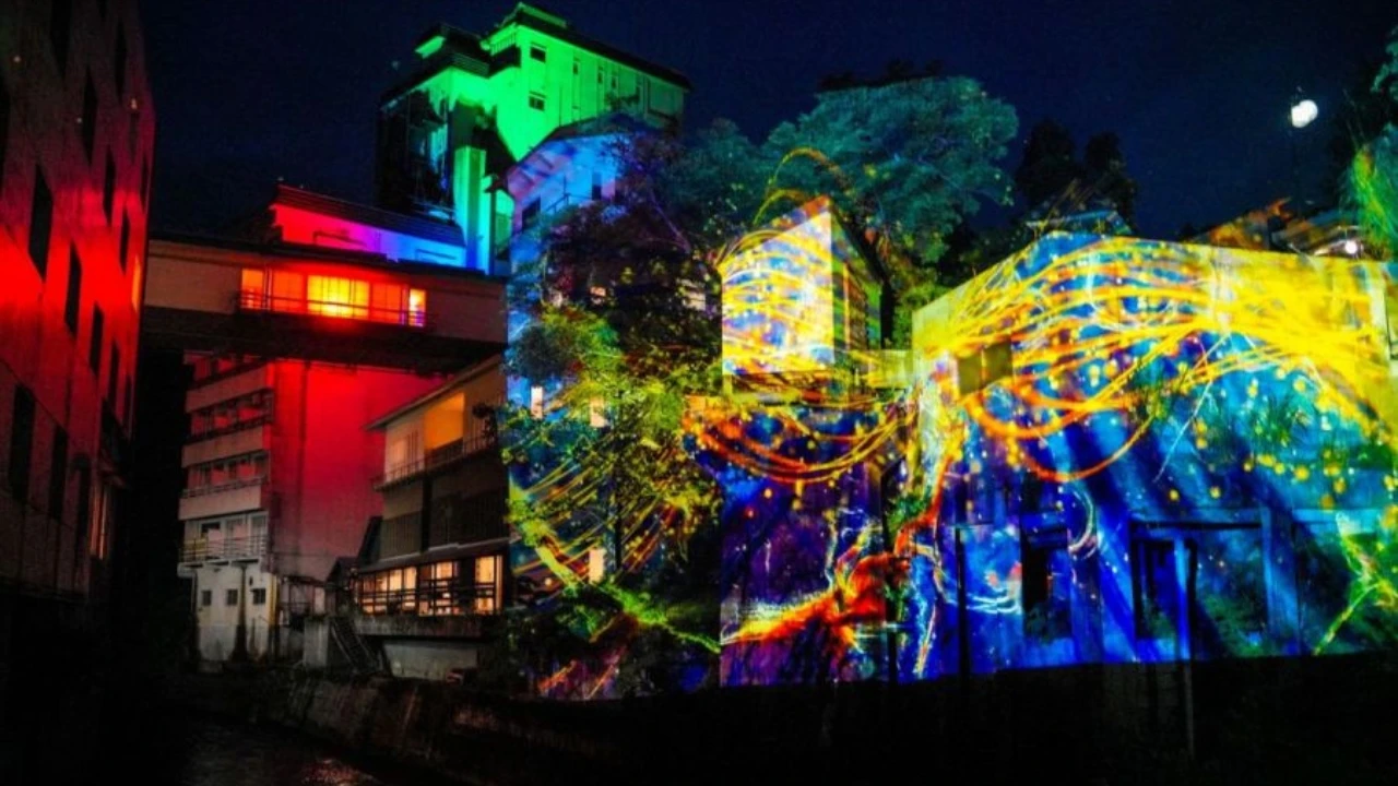 FLOU Art Festival at Oyu Onsen