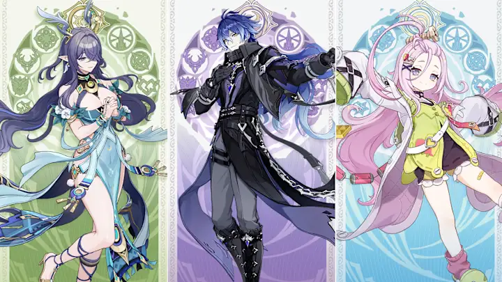 GENSHIN IMPACT LAUMA FLINS AINO