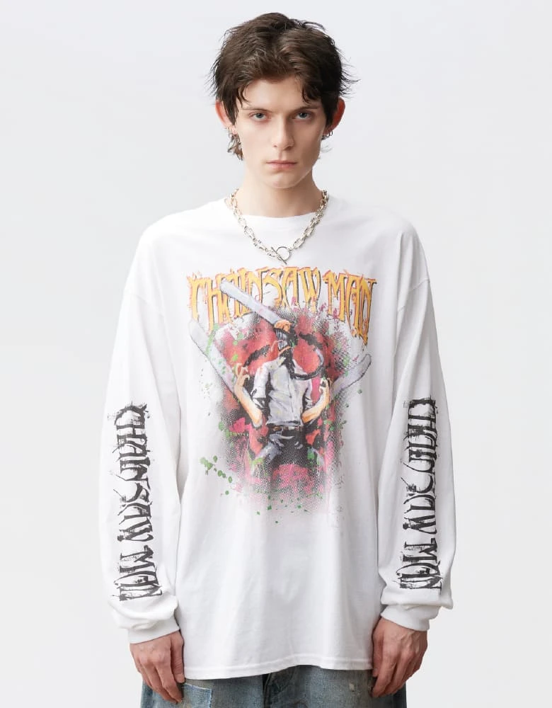 トップス glamb ChainsawMan Bomb Devil Long Sleeve 予約商品】glamb (グラム)×チェンソーマン Bomb Devil Long