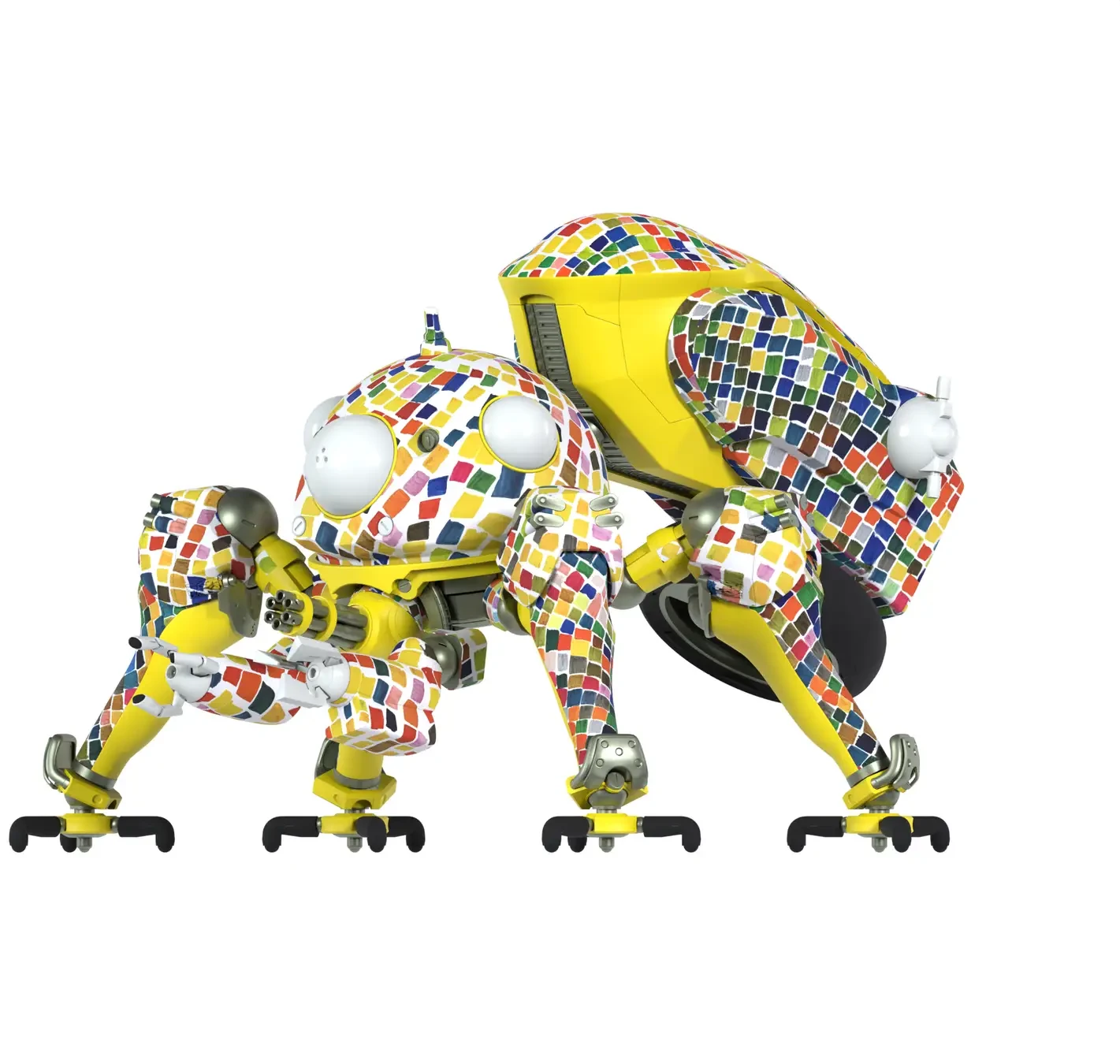 Ghost in the Shell art collab 2