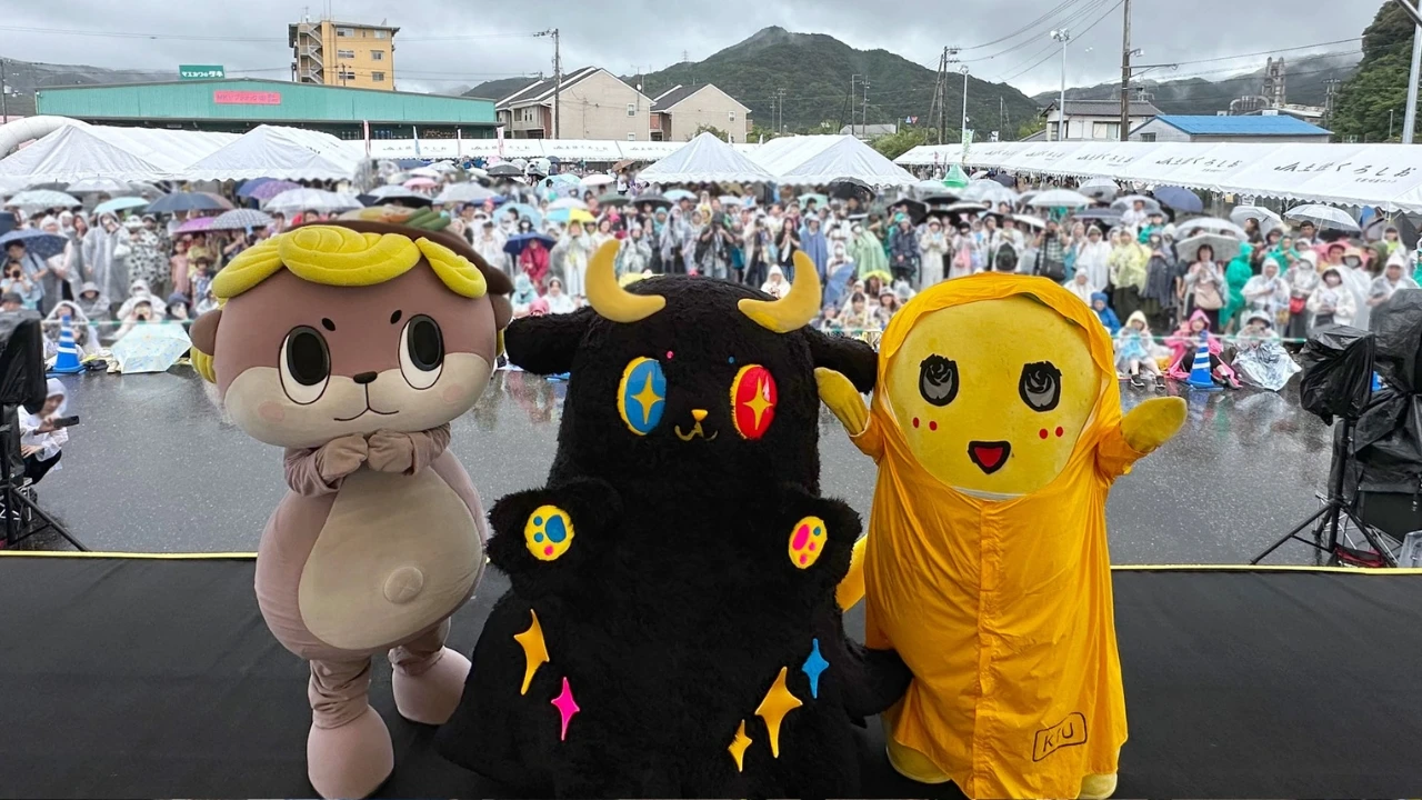 Gotouchi Character Festival in Susaki