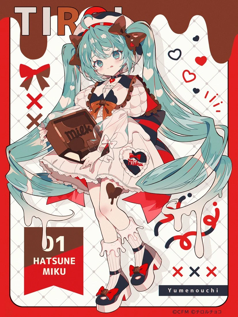HATSUNE MIKU TIROL ART
