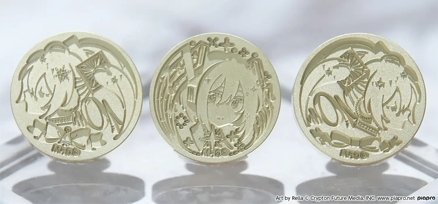 Hatsune Miku wax stamps 4