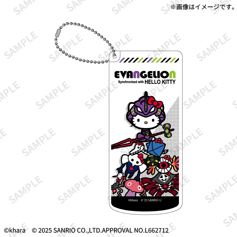 Sanrio and Evangelion collab merch 14