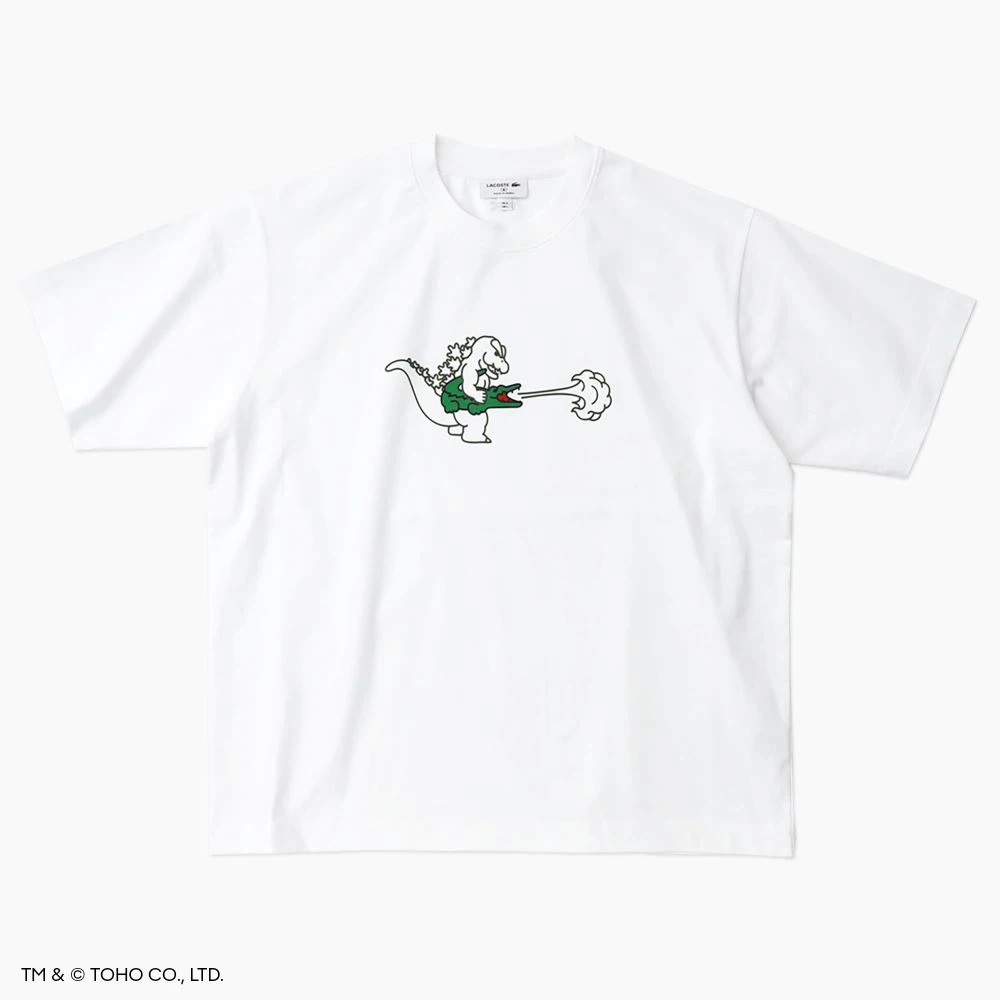 Orders are set to open for Lacoste's new Godzilla collab