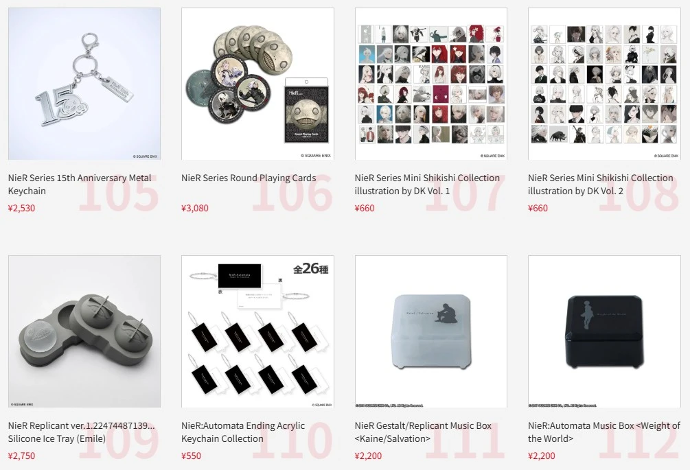 Tokyo Game Show 2025 Square Enix merch 20