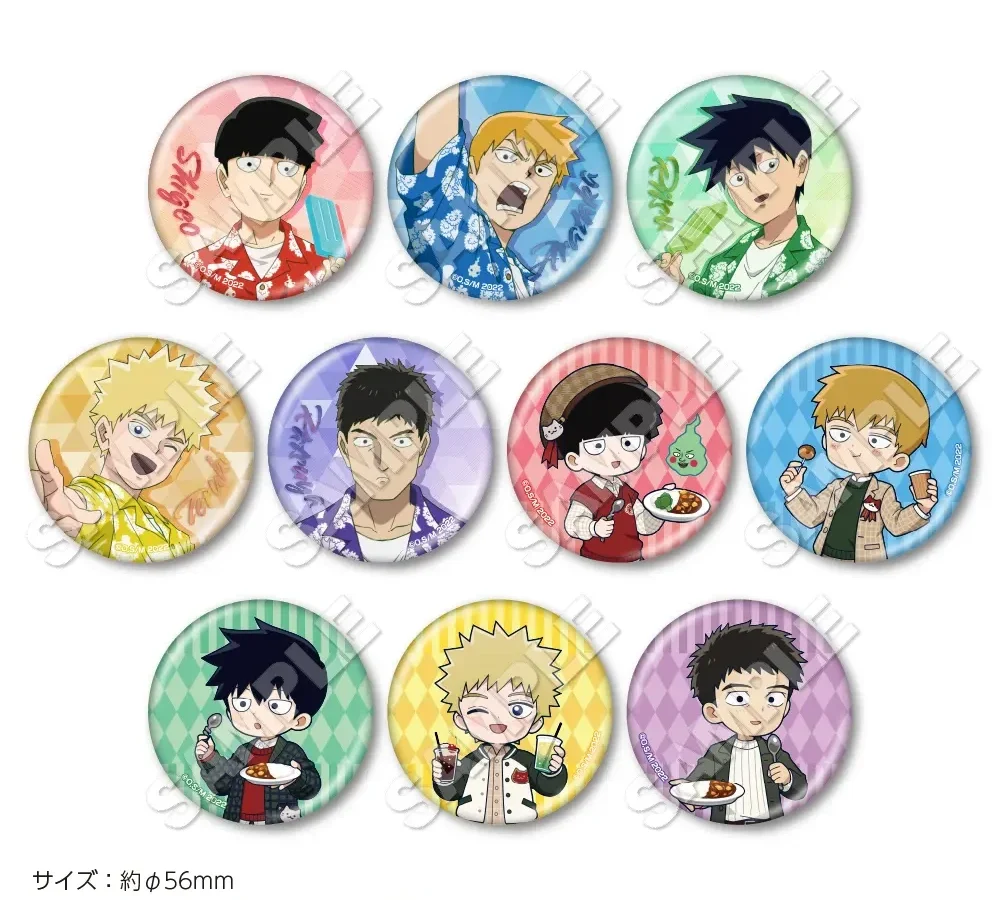 Mob Psycho 100 III x 22 Curry collab 1