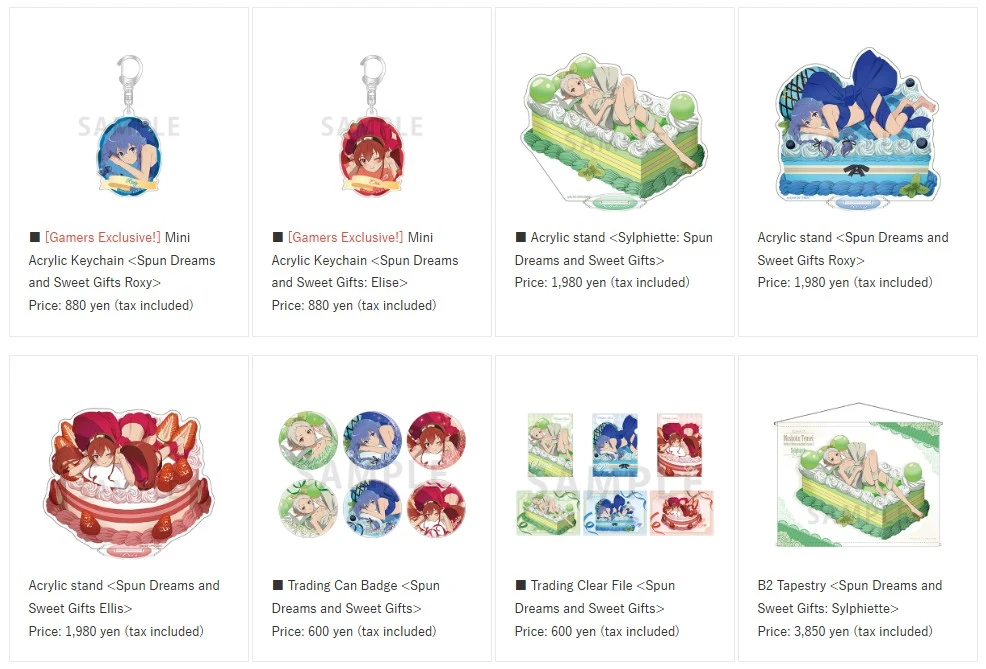 Mushoku Tensei II: Jobless Reincarnation pop up shop opens