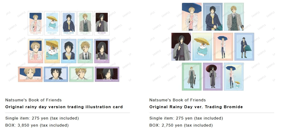 Natsume's Book of Friends pop up shop 2