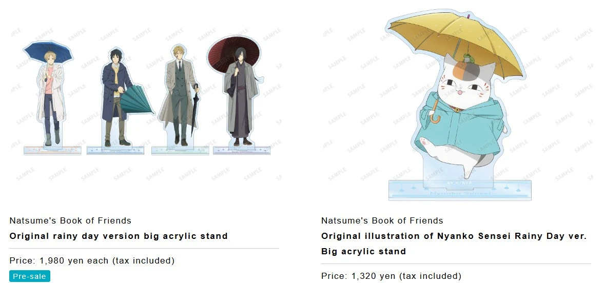 Natsume's Book of Friends pop up shop 3